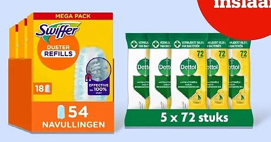 Swiffer Navullingen 54 stuks
