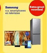 Samsung o.a. smartphones en televisies