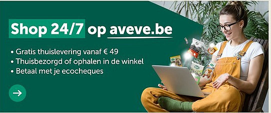 Shop 24/7 op aveve.be