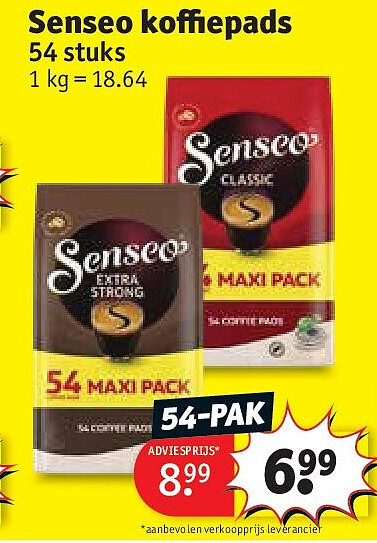Senseo koffiepads