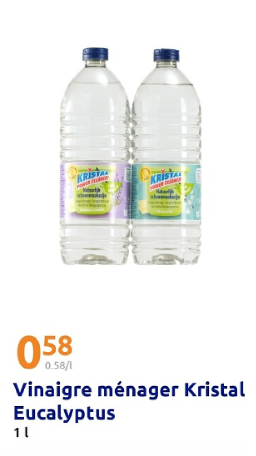 Vinaigre ménager Kristal Eucalyptus