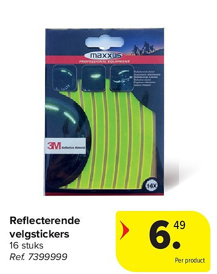 Refl ecterende velgstickers