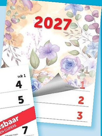 Bloemenkalender 2027