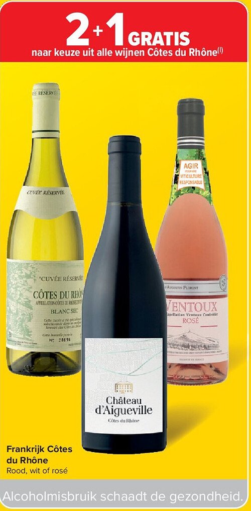 Frankrijk Côtes du Rhône