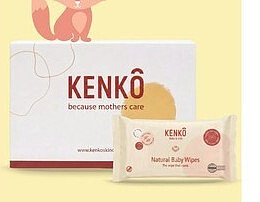 Kenko megabox Natural billendoekjes 14x54 stuks
