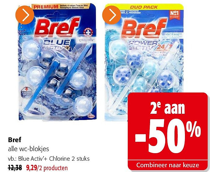 Bref alle wc-blokjes