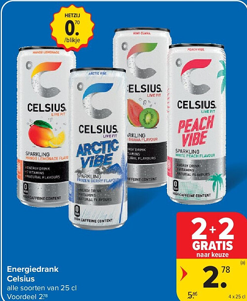 Energiedrank Celsius