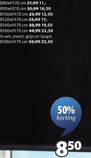 BOLGA verduisterend rolgordijn
