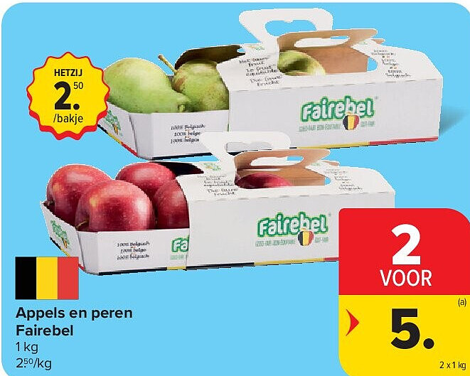 Appels en peren Fairebel