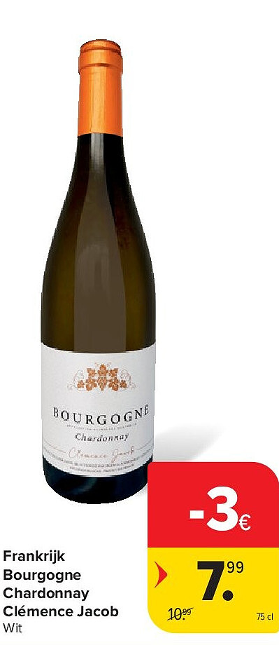 Frankrijk Bourgogne Chardonnay Clémence Jacob