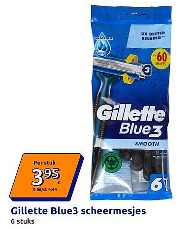 Gillette Blue3 scheermesjes