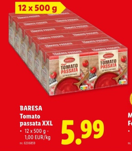 Tomato passata XXL