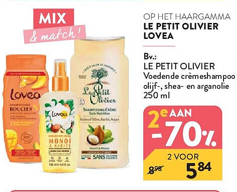 OP HET HAARGAMMA LE PETIT OLIVIER LOVEA