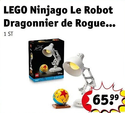 LEGO Ninjago Le Robot Dragonnier de Rogue.