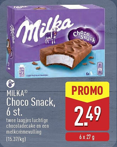Choco Snack, 6st.