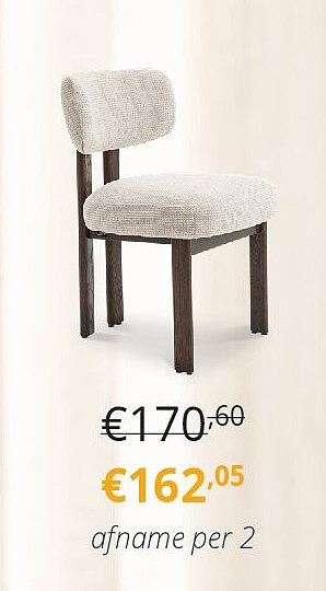Stoel SURI Nordic Sand/Dirty Oak