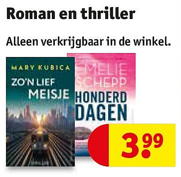 Roman en thriller
