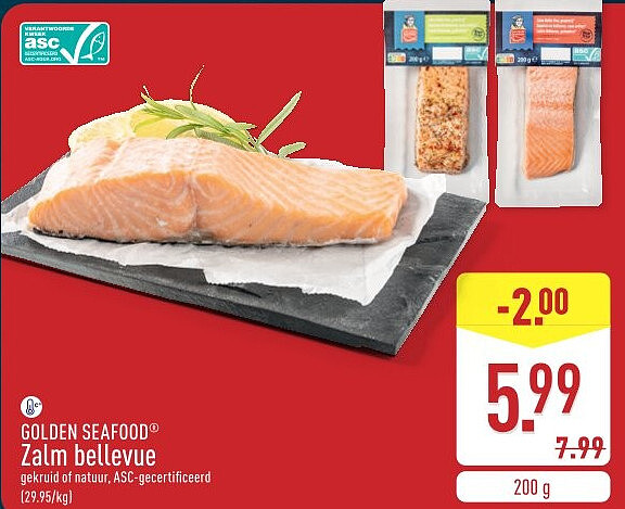 Zalm bellevue