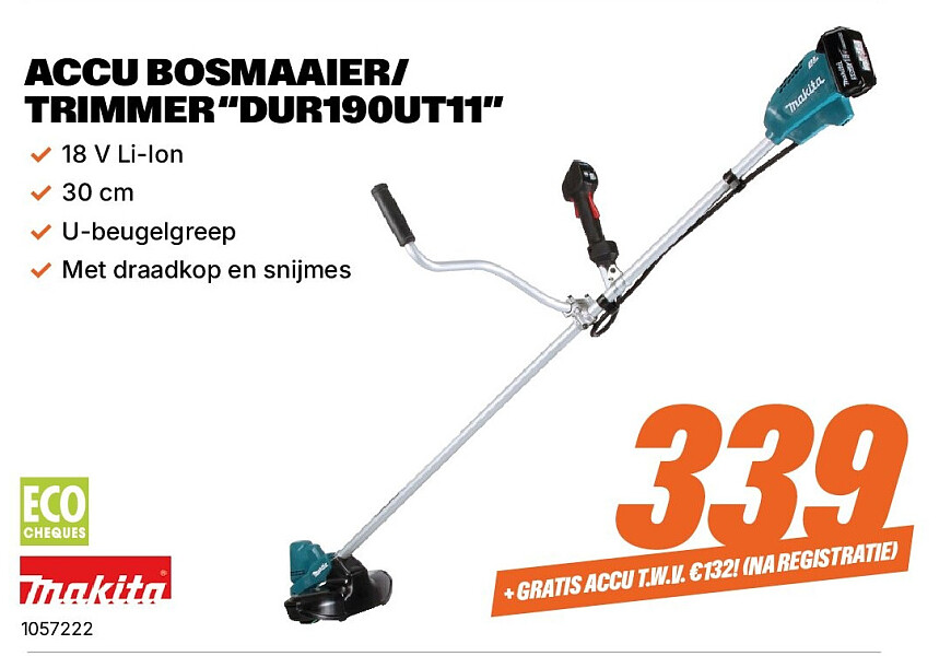 ACCU BOSMAAIER/ TRIMMER “DUR190UT11”