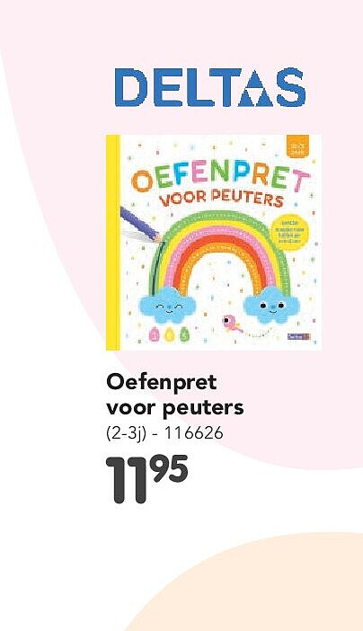 Oefenpret voor peuters (2-3j) - 116626