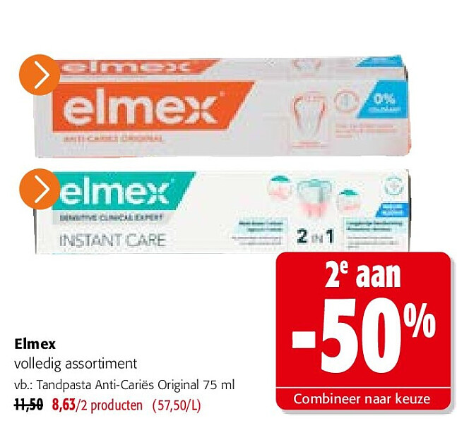 Elmex Tandpasta Anti-Cariës Original 75 ml