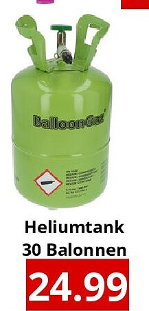 Heliumtank 30 Balonnen