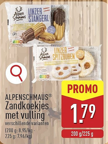 Zandkoekjes met vulling
