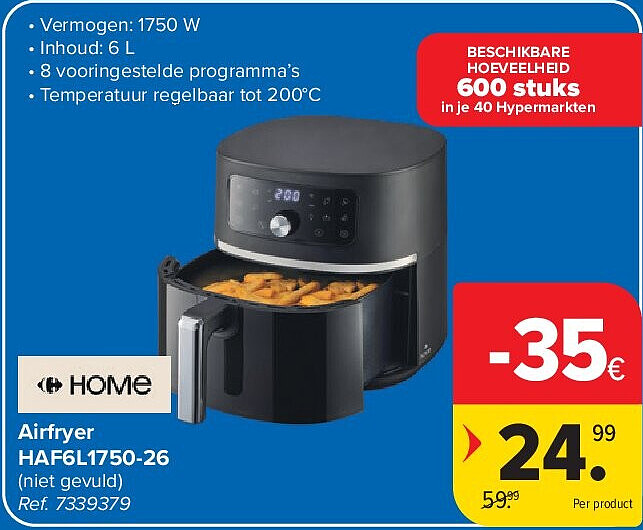 Airfryer HAF6L1750-26