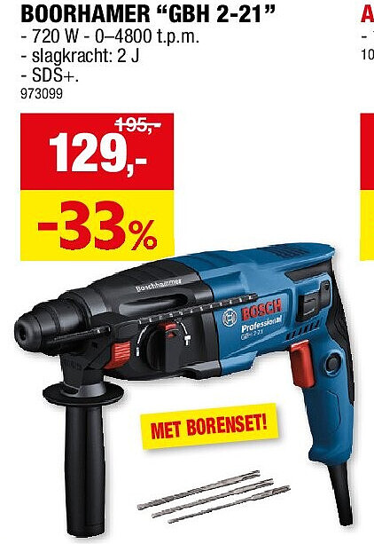 BOORHAMER “GBH 2-21”