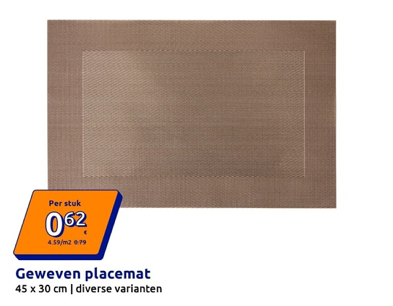Geweven placemat