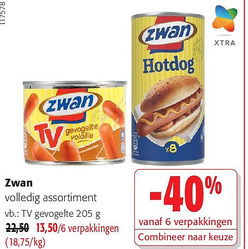 Zwan TV gevogelte 205 g