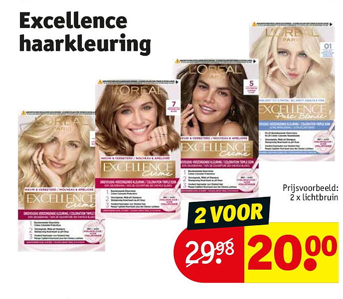 Excellence haarkleuring