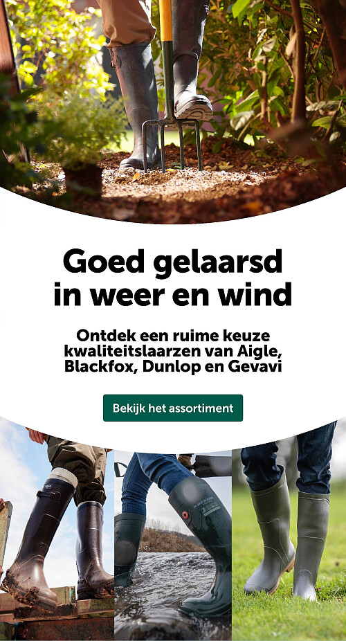 Goed gelaarsd in weer en wind
