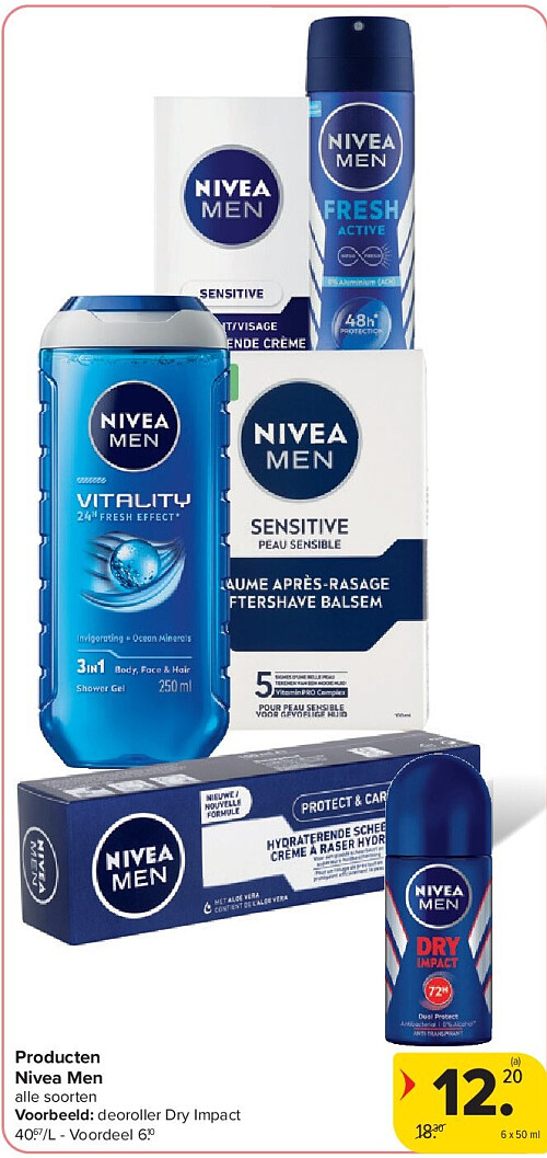 Producten Nivea Men