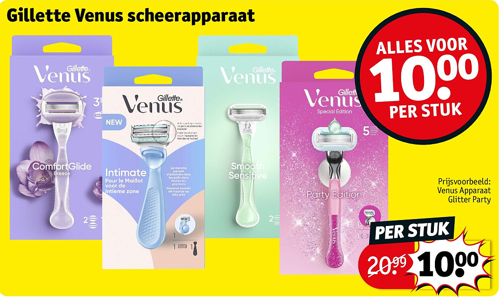 Gillette Venus scheerapparaat
