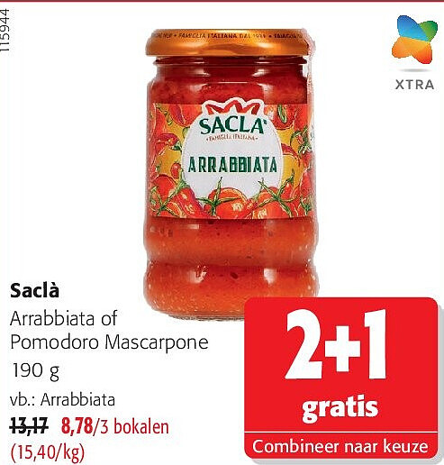 Saclà Arrabbiata
