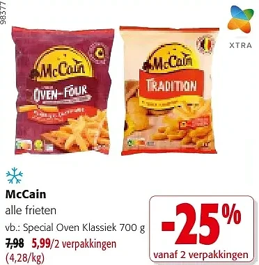 McCain alle frieten