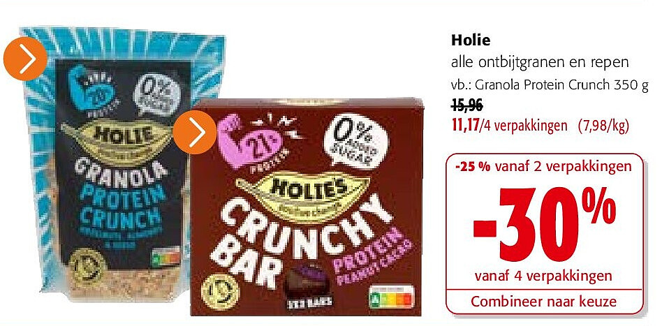 Holie Granola Protein Crunch 350 g