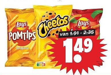 Cheetos, Pomtips of Mama Mia's