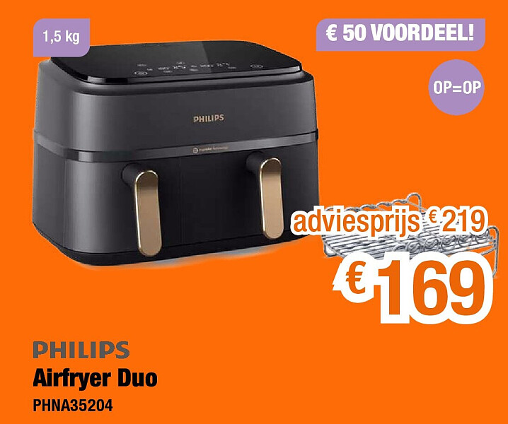 Airfryer Duo PHNA35204