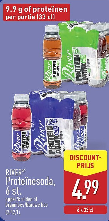 Proteïnesoda, 6st.