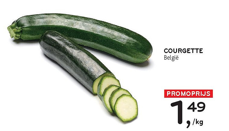 COURGETTE België