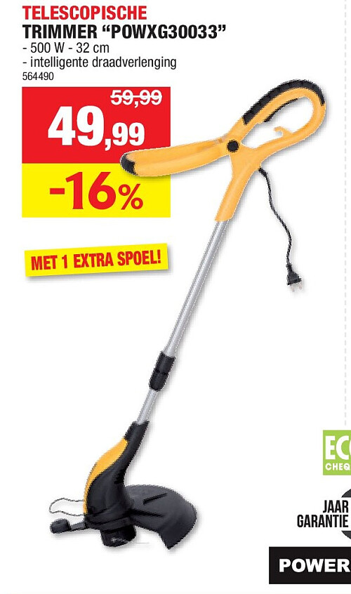 TELESCOPISCHE TRIMMER “POWXG30033”