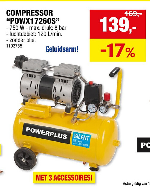 COMPRESSOR “POWX17260S”