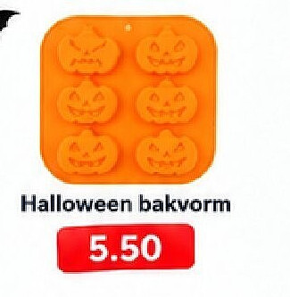 Halloween bakvorm