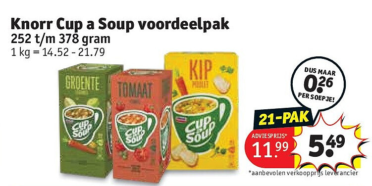 Knorr Cup a Soup voordeelpak