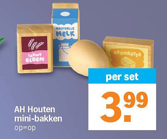 AH Houten mini-bakken
