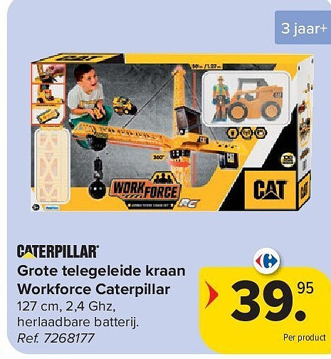 Grote telegeleide kraan Workforce Caterpillar