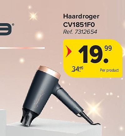 Haardroger CV1851F0