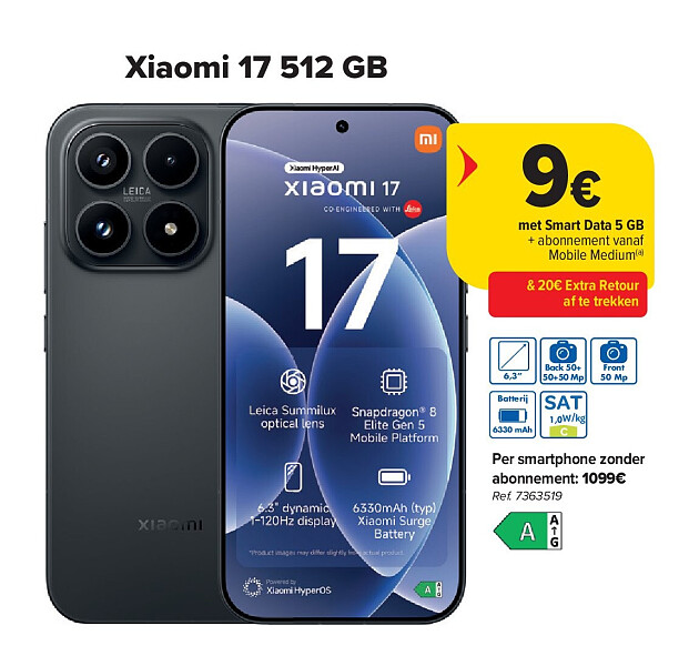 Xiaomi 17 512 GB